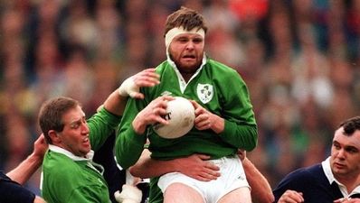 Ex-Irish Rugby International gets a new kidney, from his wife