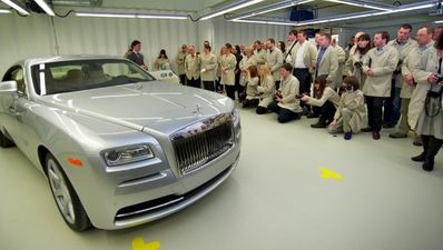 Check out the unveiling of the all-new Rolls-Royce Wraith