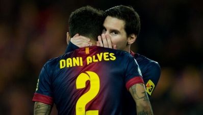 Video: Messi scores but how about this for a pass from Dani Alves?