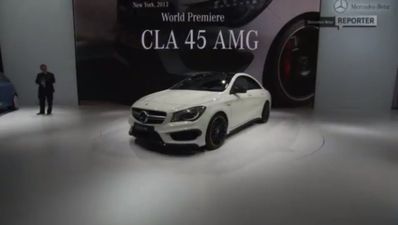 Video: Mercedes-Benz launches the new CLA 45 AMG and all-electric B-Class