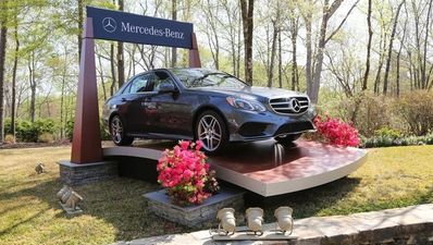 Mercedes-Benz rolls out the new E-Class at The Masters