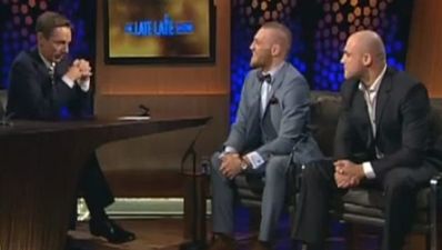 Video: Conor McGregor and Cathal Pendred on the Late Late Show
