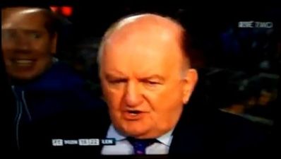 Video: Fans at Thomond Park make their presence felt at the RTE studio