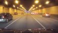 Video: Speeding cars cause multi-car pile-up in Russian tunnel