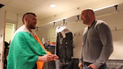Video: Dana White seems to have big plans for Conor McGregor