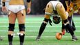 Video: This is the biggest tackle Lingerie Football has ever seen…