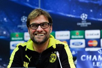 Video: Dortmund coach Jurgen Klopp laughing hysterically in yet another great interview