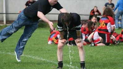 Your ‘kick a man when he’s down’ rugby photo album of the day