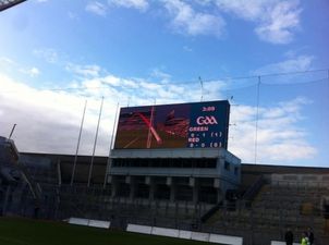 Pic: One Laois GAA club has already installed Hawk-Eye. Sort of