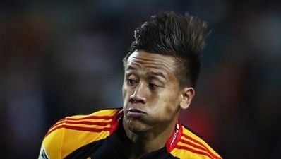 Video: Like a Peter Stringer ankle-tap, only better. Brilliant try-saving tackle from the Super XV