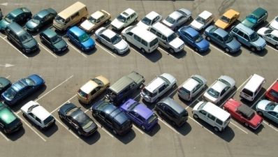 Picture: This is not where you want to find your car in the car park.