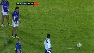 Video: Connacht’s new Samoan signing knows where the posts are