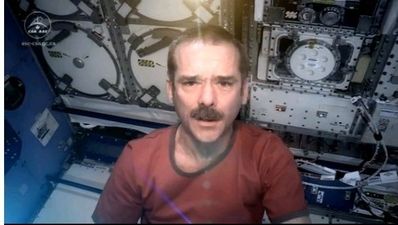 The IRFU and Chris Hadfield get into a chat about rugby