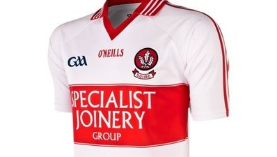 Joe Brolly shows us the ‘Opt for Life’ Derry GAA jersey to be worn this summer