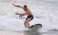 Lions Pic of the Day: Surf’s up for BOD in beach recovery session