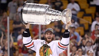Puckin’ hell – the Chicago Blackhawks fans celebrate their team’s incredible Stanley Cup victory in style