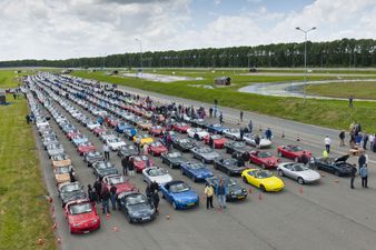 Pics: 683 Mazda MX-5’s set new world record