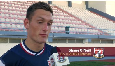 So Maurice Fitzgerald’s nephew is playing for the USA U20s against Spain later