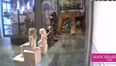 Video: Is an ancient Egyptian statue moving in a Manchester museum?