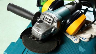 Pic: This is what it looks like if an angle grinder runs into your stomach (Graphic Content)