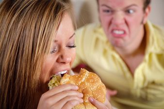 Video: Who’d have thought cheese on a burger could make someone so angry?