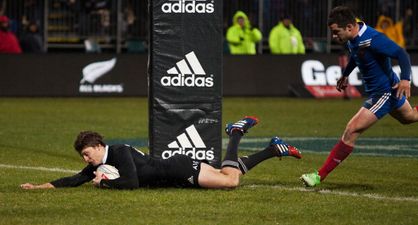 Video: The amazing length of the field try scored by the All-Blacks this morning