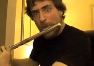 Video: Ron Burgundy ain’t got nothing on this guy’s brilliant flute/beatbox combination