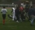 Video: Pepper spray, pick-axes and baseball bats wielded in mass brawl at French amateur game