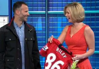 Video: In case you missed it, here’s Ryan Giggs surprising Rachel Riley on Countdown yesterday