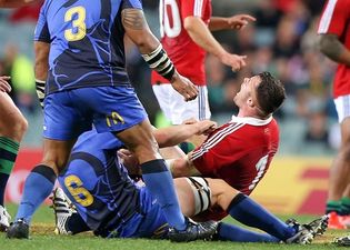 Jamie Heaslip shows the lengths to which Cian Healy went to stay on the Lions tour