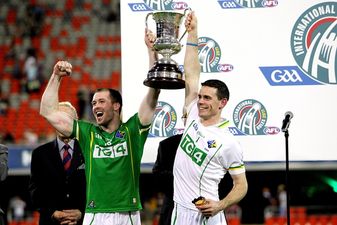 Pic: Here is the Ireland jersey for the International Rules series