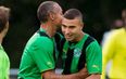 Picture: Henrik Larsson comes out of retirement to play alongside his son
