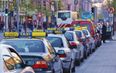 Taxi drivers in Dublin are staging a protest this afternoon