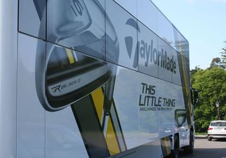 Irish Open: JOE gets on board the TaylorMade Tour Truck