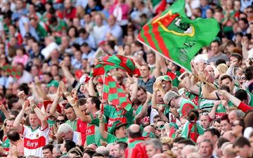 Mayo for Sam banner spotted at Bruce Springsteen gig