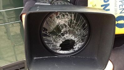 Video: Thomas Bjorn’s ball smashes lens on $80,000 camera at British Open