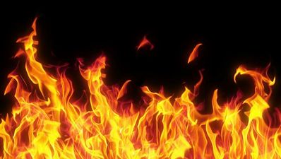 Howth Head looked like a volcano this morning