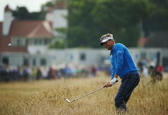 Pic: David Lynn’s outfit today might make the British Open NSFW