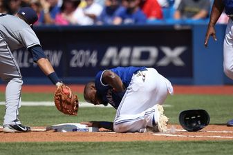 Video: How painful is a baseball to the nuts? Let Jose Reyes show you