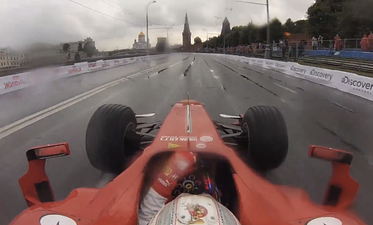 Video: Dash-cam catches a different kind of crash in Russia