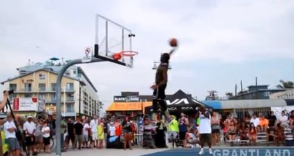 Video: The Venice Beach Basketball League Slam Dunk Contest is pretty special