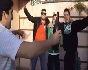 Video: Opening a bottle of beer with a bicycle kick is one of the best party tricks you’ll see
