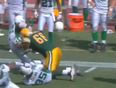 Video: Jaysus, this is a fairly monster hit from the Canadian Football League