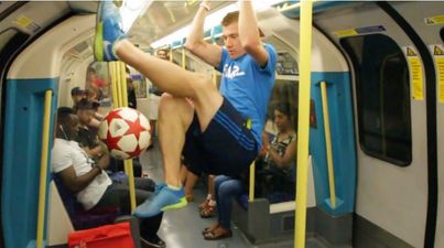 Video: World football freestyle champion displays some incredible skills