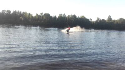 Video: Finish man sets world record after driving 180km over water on a snowmobile