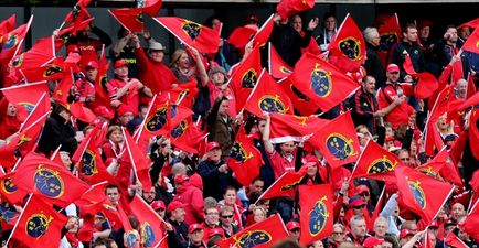 Pic: Paul O’Connell shows off the new Munster jersey