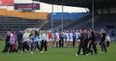 Pics: Fans at the Munster minor hurling final invade the pitch… before the game had even started
