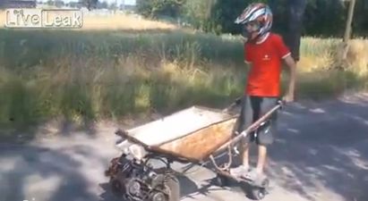Video: The motorised wheelbarrow, a prized invention