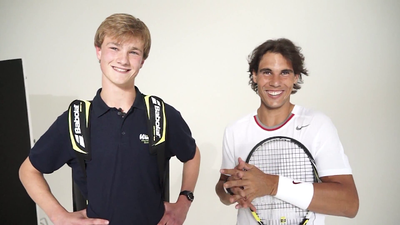 Video: English lad absolutely nails tennis star impersonations