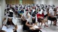 Pic: Thai university uses ridiculous looking ‘anti-cheating hats’ in exam